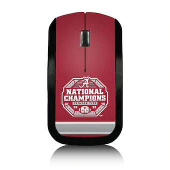 Alabama Crimson Tide College Football Playoff 2020 National Champions Stripe Wireless Mouse