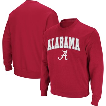 Alabama Crimson Tide Colosseum Arch & Logo Crew Neck Sweatshirt Crimson