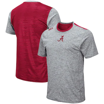 Alabama Crimson Tide Colosseum Bart Rival T-Shirt Heathered Gray