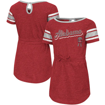 Alabama Crimson Tide Colosseum Girls Toddler Pineapple Dress Crimson