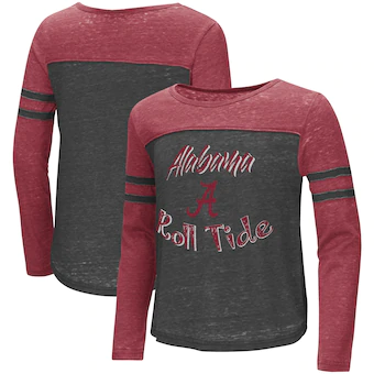 Alabama Crimson Tide T-Shirt - Colosseum - Youth/Kids - Roll Tide - Long Sleeve - Grey