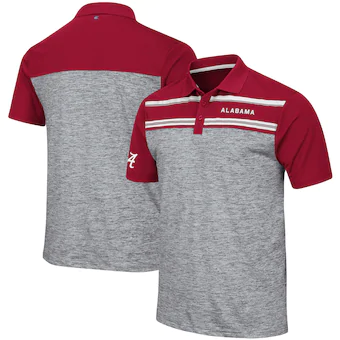 Alabama Crimson Tide Colosseum Murtaugh Polo Gray