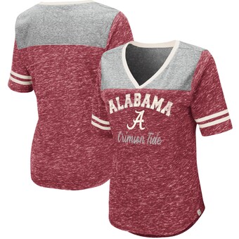 Alabama Crimson Tide T-Shirt - Colosseum - Ladies - V-Neck - Crimson