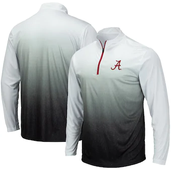 Alabama Crimson Tide Colosseum Youth Black Magic Quarter Zip Jacket