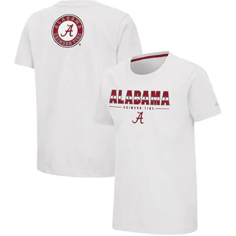 Alabama Crimson Tide T-Shirt - Colosseum - Youth/Kids - White