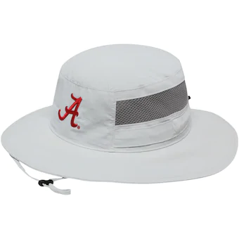 Alabama Crimson Tide Columbia Bora Bora Booney II Bucket Hat Gray