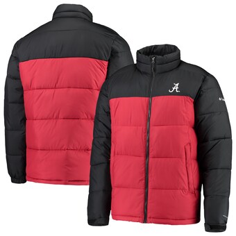 Alabama Crimson Tide Columbia Pike Lake Full Zip Omni Heat Jacket Black Crimson