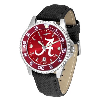 Alabama Crimson Tide Competitor AnoChrome Color Bezel Watch Crimson