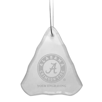 Alabama Crimson Tide Crystal Tree Personalized Ornament