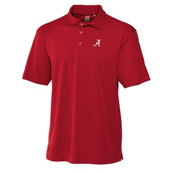 Alabama Crimson Tide Cutter & Buck Big & Tall DryTec Genre Polo Crimson