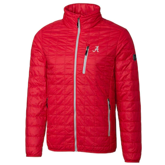 Alabama Crimson Tide Cutter & Buck Big & Tall Rainier Jacket Crimson