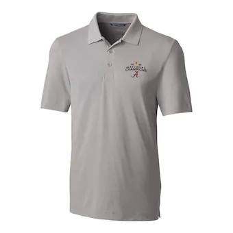 Alabama Crimson Tide Cutter & Buck College Football Playoff 2020 National Champions Forge Polo Gray
