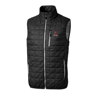 Alabama Crimson Tide Cutter & Buck Rainier Vault Logo Vest Black