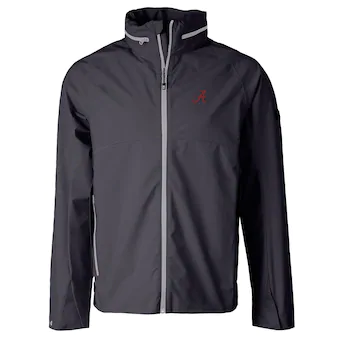 Alabama Crimson Tide Cutter & Buck Vapor Full Zip Jacket Charcoal