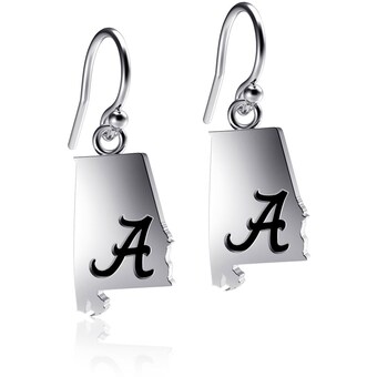 Alabama Crimson Tide Dayna Designs Womens State Outline Dangle Earrings