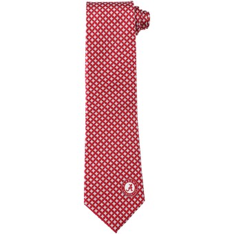 Alabama Crimson Tide Diamante Print Silk Tie