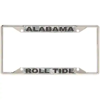 Alabama Crimson Tide Digital Camo Acrylic Inlay License Plate Frame