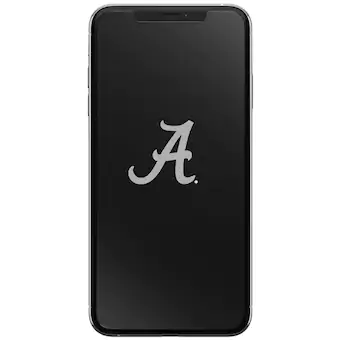Alabama Crimson Tide Disappearing Logo iPhone Screen Protector