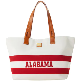 Alabama Crimson Tide Dooney & Bourke Womens Ticker Tape Tote Bag