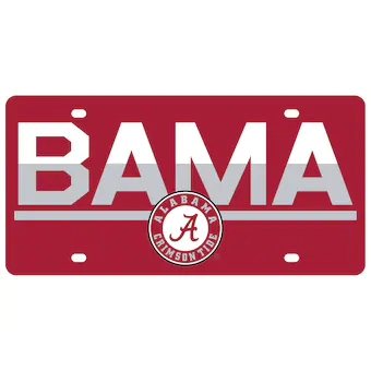 Alabama Crimson Tide DuoTone Color Acrylic License Plate