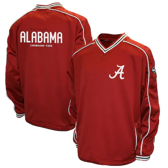 Alabama Crimson Tide Edge V Neck Pullover Jacket Crimson