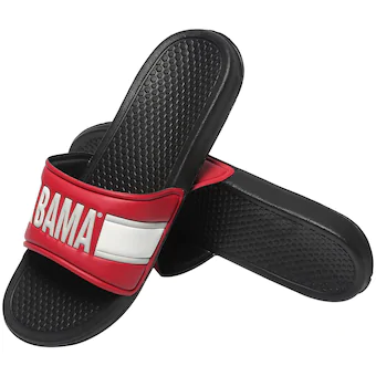 Alabama Crimson Tide FOCO Raised Slide Sandals