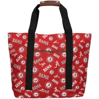 Alabama Crimson Tide FOCO Womens Allover Print Tote Bag
