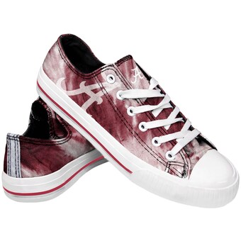 Alabama Crimson Tide FOCO Womens Tie Dye Canvas Shoe