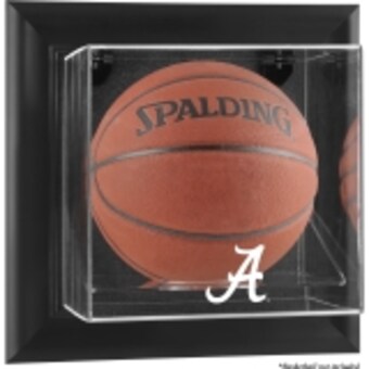 Alabama Crimson Tide Fanatics Authentic Black Framed Wall Mountable Basketball Display Case