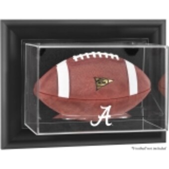 Alabama Crimson Tide Fanatics Authentic Black Framed Wall Mountable Football Display Case