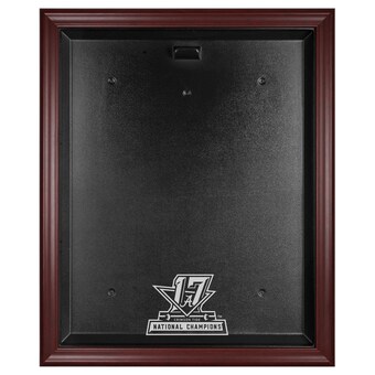 Alabama Crimson Tide Fanatics Authentic College Football Playoff 2017 National Champions Logo Mahogany Jersey Display Case