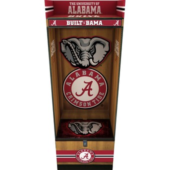 Alabama Crimson Tide Fanatics Authentic Corrugated Linerboard Sports Locker LockerSource