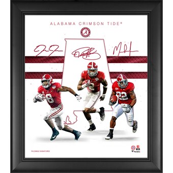 Alabama Crimson Tide Fanatics Authentic Framed 15 x 17 Running Backs Franchise Foundations Collage