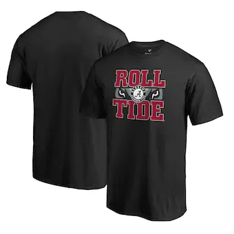 Alabama Crimson Tide T-Shirt - Fanatics Brand - Roll Tide - Black