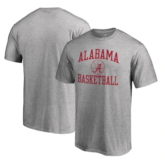 Alabama Crimson Tide T-Shirt - Fanatics Brand - Basketball - Basketball - Grey