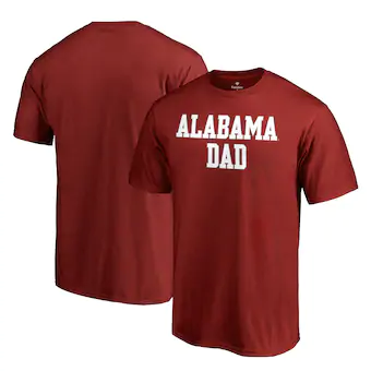Alabama Crimson Tide T-Shirt - Fanatics Brand - Dad - Crimson
