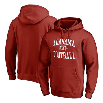 Alabama Crimson Tide Fanatics Branded First Sprint Pullover Hoodie Crimson