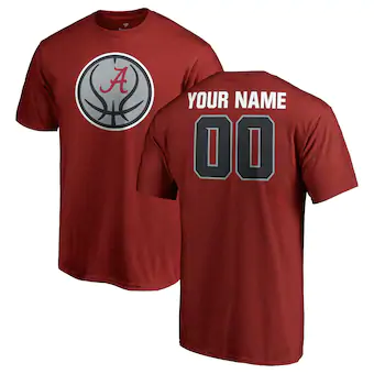 Alabama Crimson Tide T-Shirt - Fanatics Brand - Basketball - Customize - Crimson
