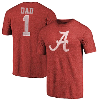 Alabama Crimson Tide T-Shirt - Fanatics Brand 1 - Dad - Crimson