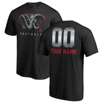 Alabama Crimson Tide T-Shirt - Fanatics Brand - Football - Football - Customize - Black