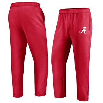 Alabama Crimson Tide Fanatics Branded School Logo Sweatpants Crimson