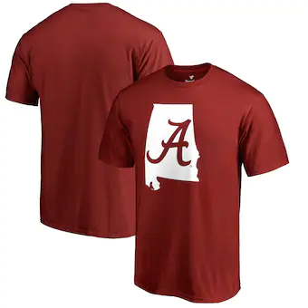 Alabama Crimson Tide T-Shirt - Fanatics Brand - State - Crimson