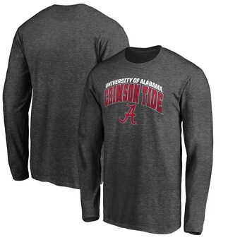 Alabama Crimson Tide T-Shirt - Fanatics Brand - University Of Alabama - Long Sleeve - Grey
