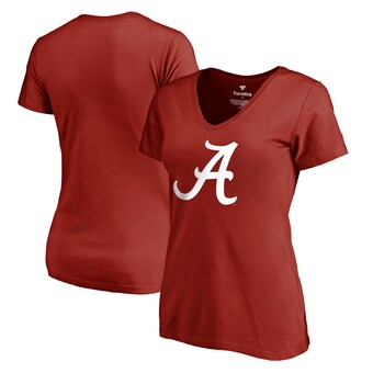 Alabama Crimson Tide T-Shirt - Fanatics Brand - Ladies - V-Neck - Crimson