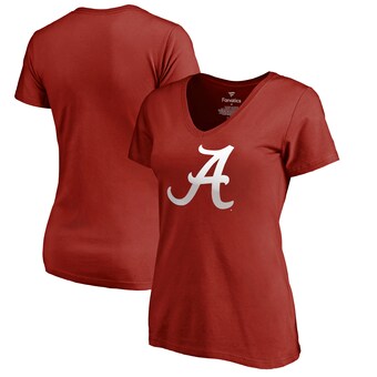 Alabama Crimson Tide T-Shirt - Fanatics Brand - Ladies - V-Neck - Crimson