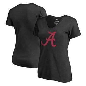 Alabama Crimson Tide T-Shirt - Fanatics Brand - Ladies - V-Neck - Black