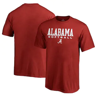 Alabama Crimson Tide T-Shirt - Fanatics Brand - Youth/Kids - Softball - Softball - Crimson