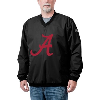 Alabama Crimson Tide Franchise Logo Windshell Pullover Black