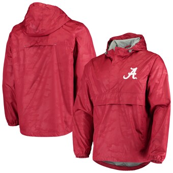 Alabama Crimson Tide G III Sports by Carl Banks High Impact Hoodie Half Zip Jacket Crimson