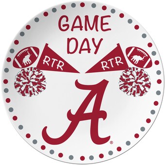Alabama Crimson Tide Game Day Plate